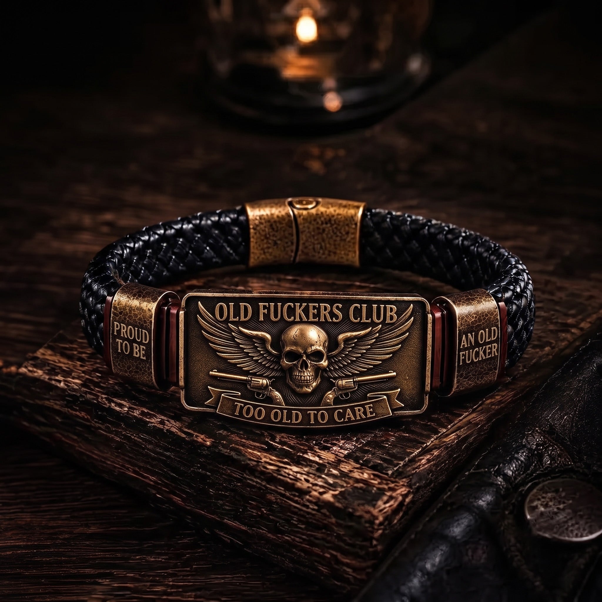 Old F**kers Club Vintage Bracelet