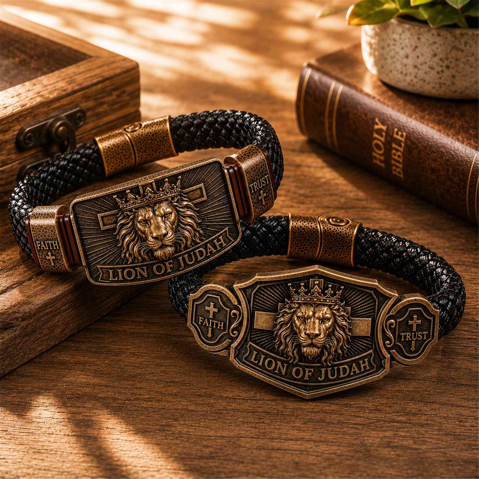 Lion of Judah Men's Bracelet